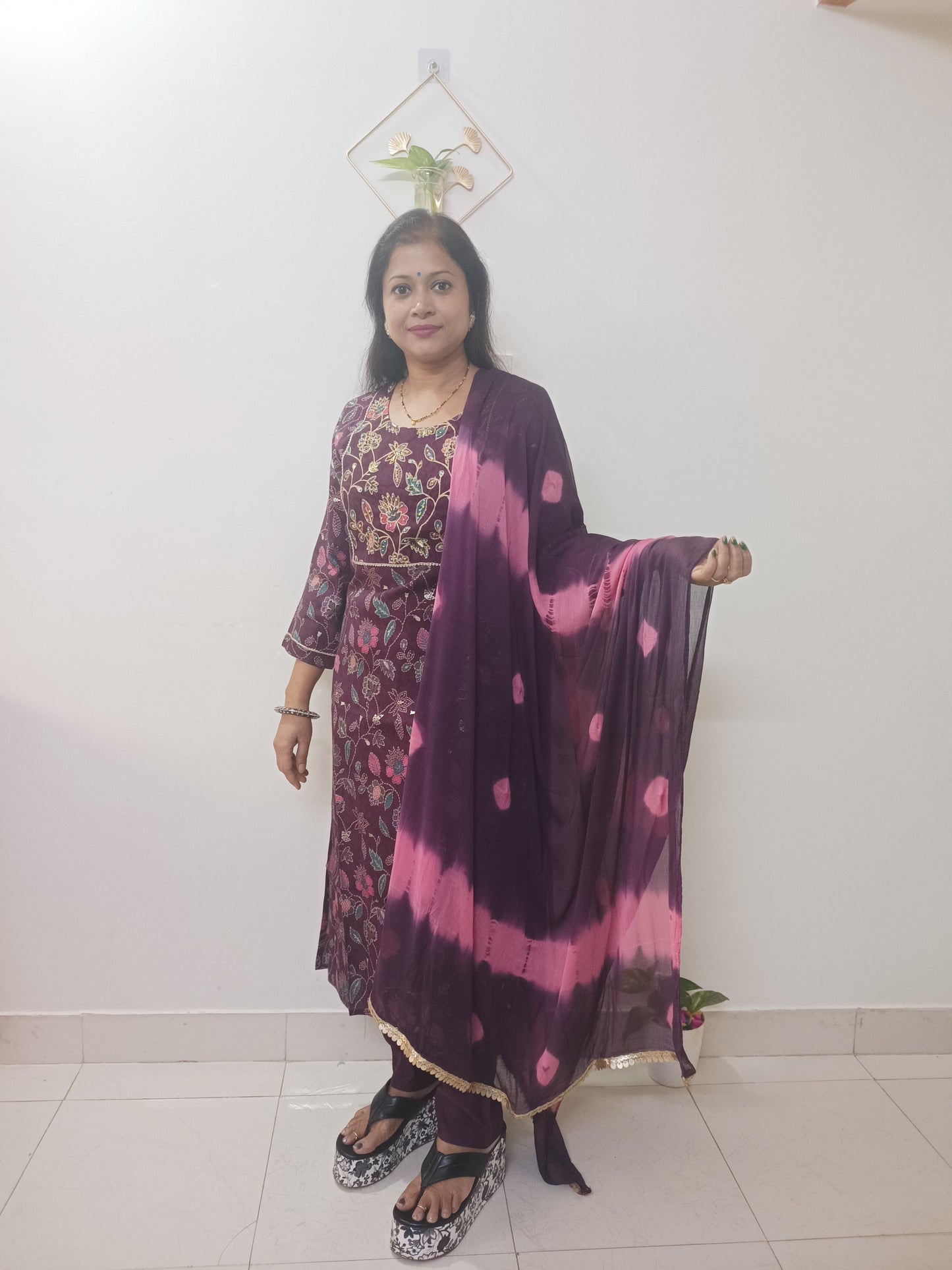Modal Silk Kurta Set