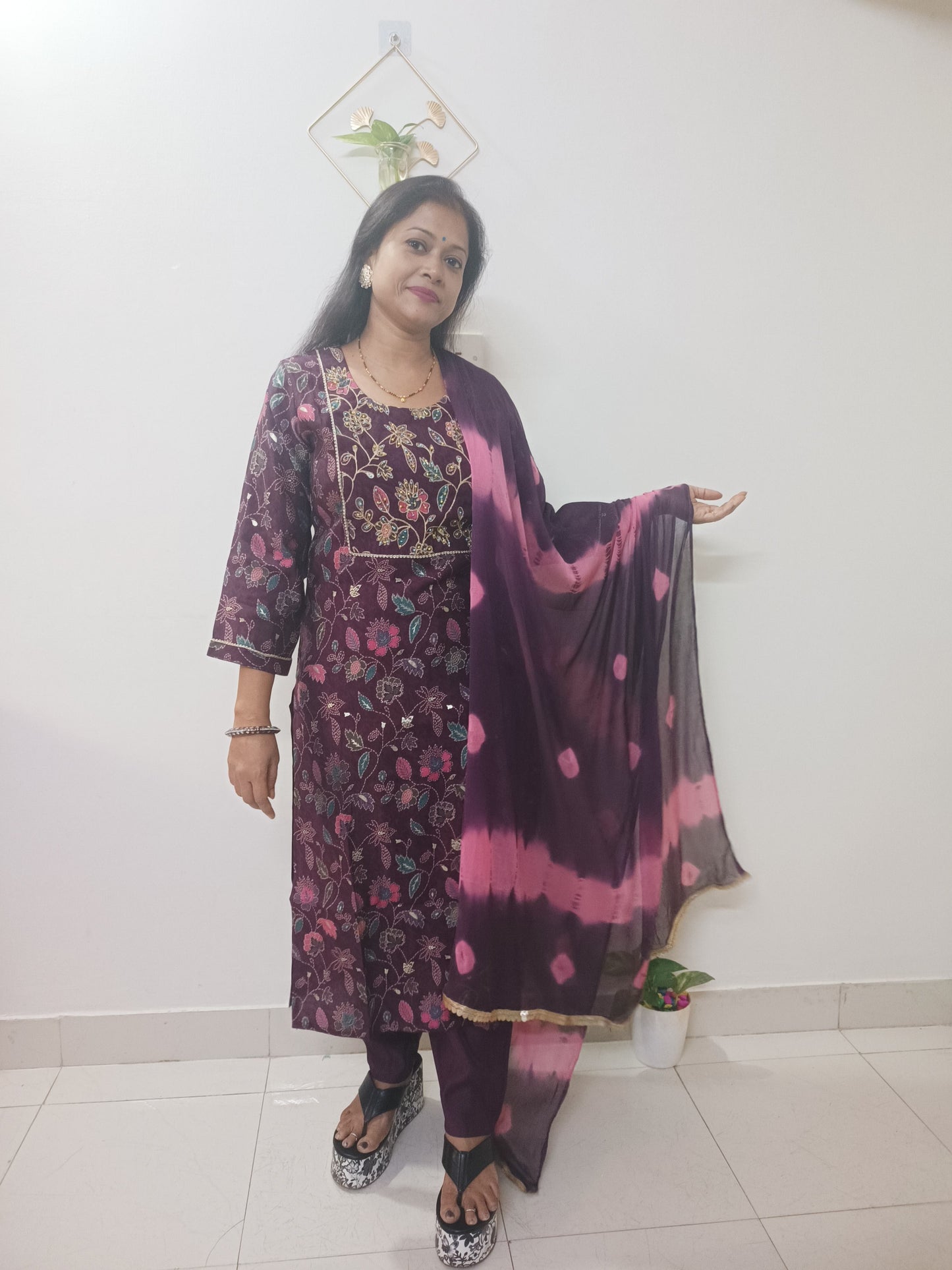 Modal Silk Kurta Set