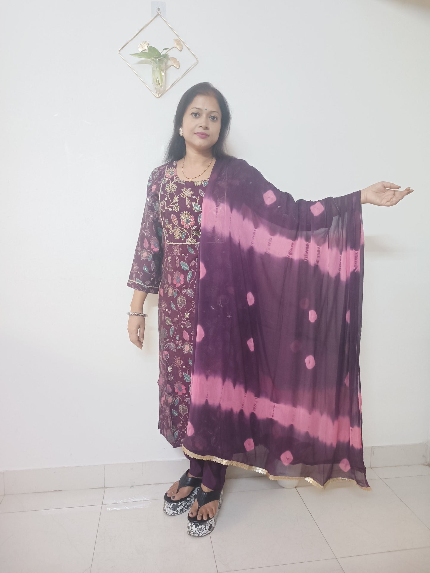 Modal Silk Kurta Set