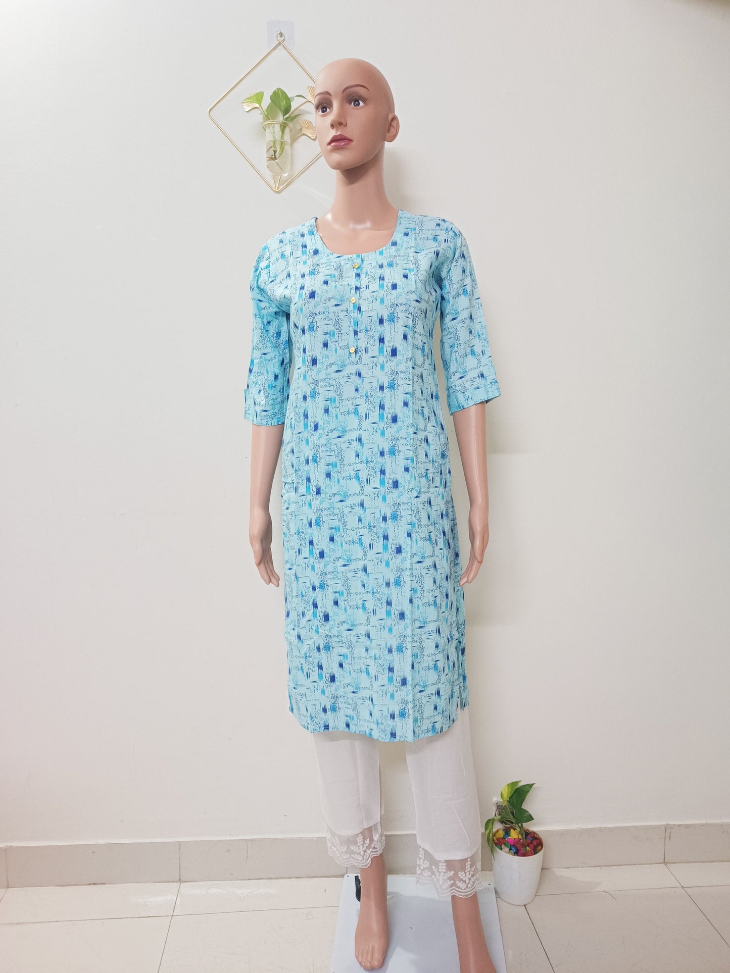 Cotton Straight Kurta