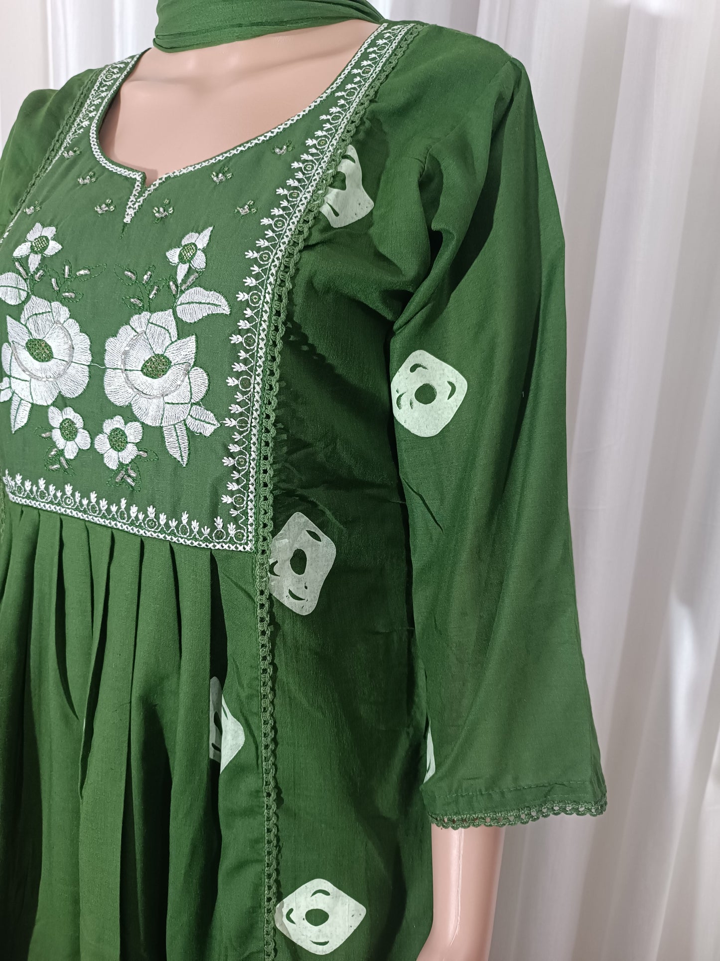 Floral cotton Suit