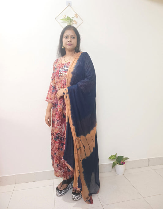 Nayra Modal silk Kurta  set