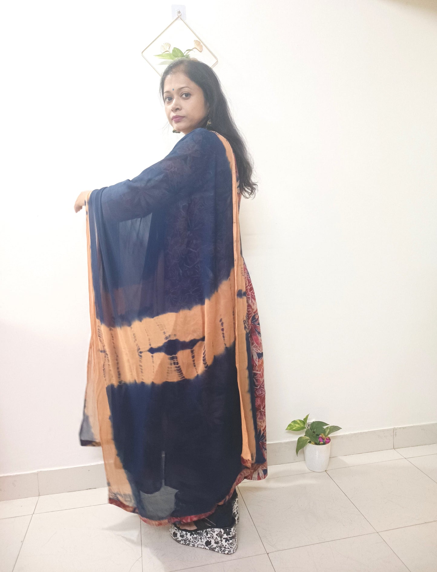 Nayra Modal silk Kurta  set