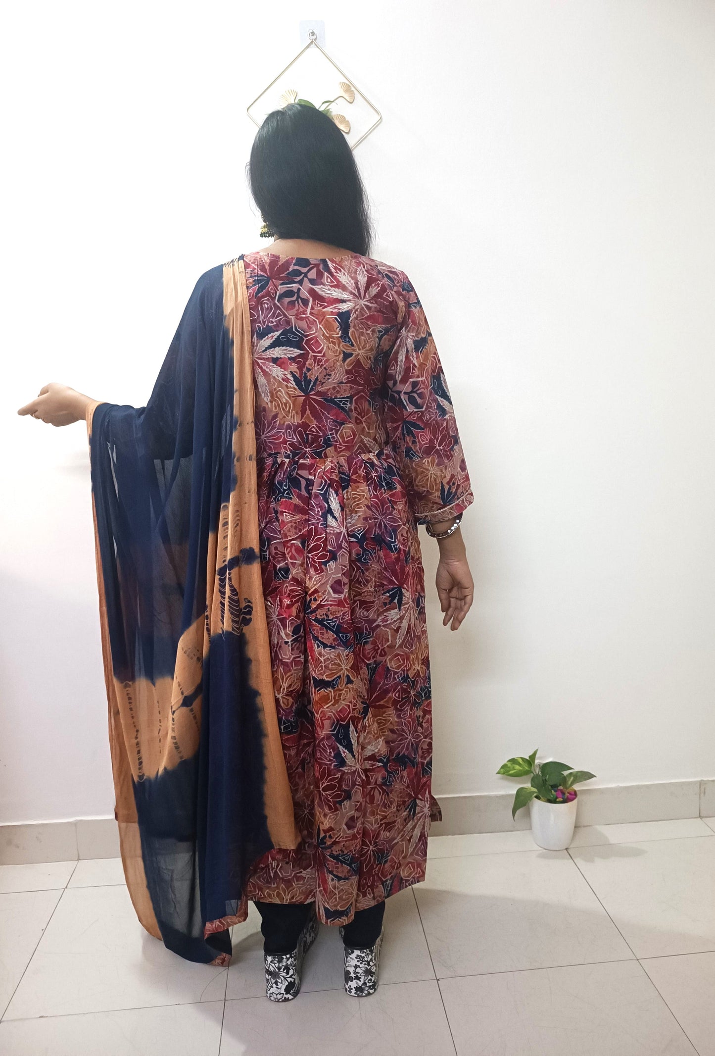 Nayra Modal silk Kurta  set