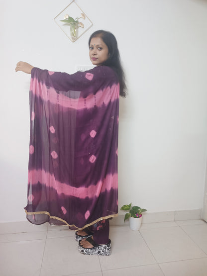 Modal Silk Kurta Set