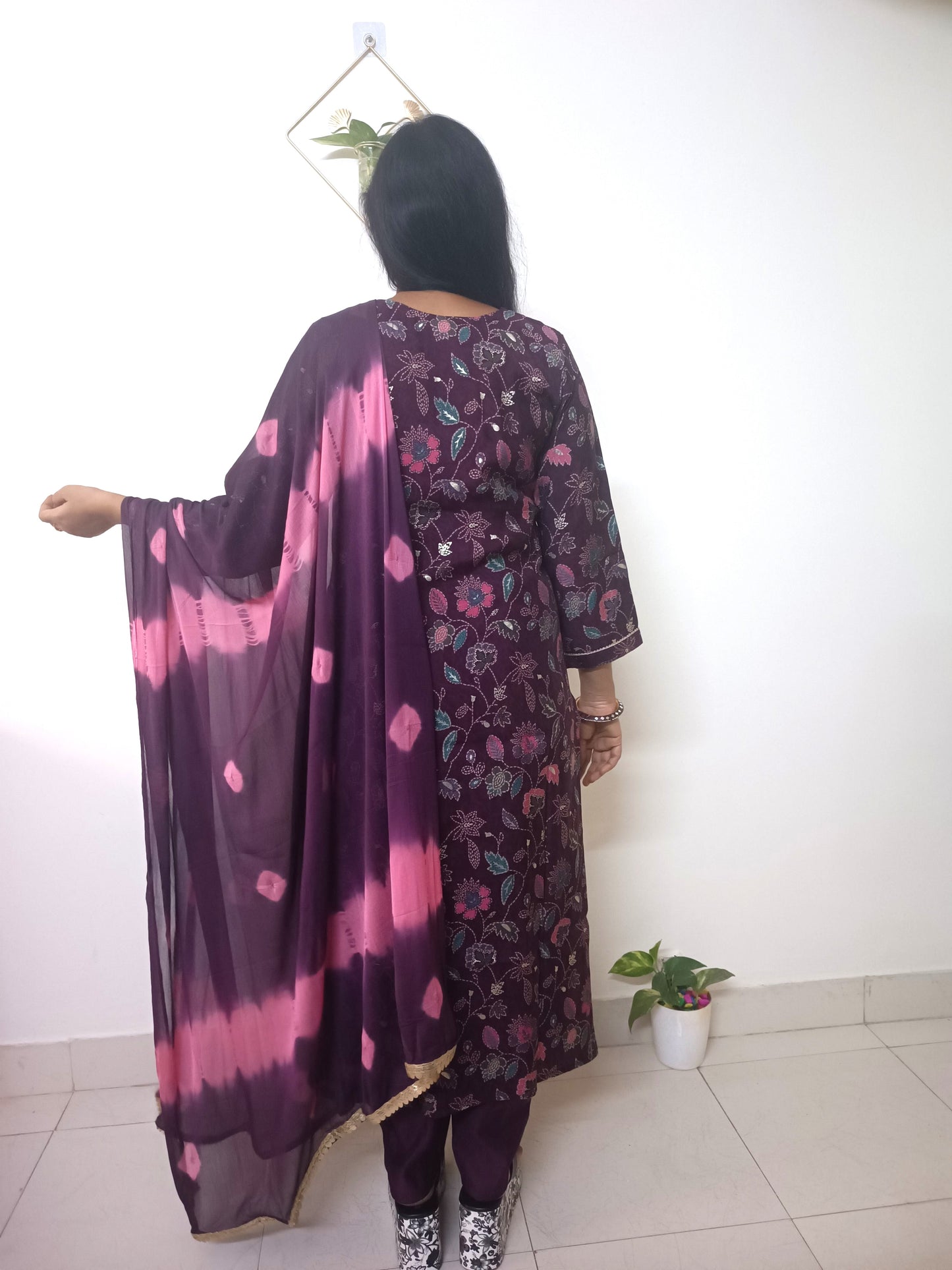 Modal Silk Kurta Set