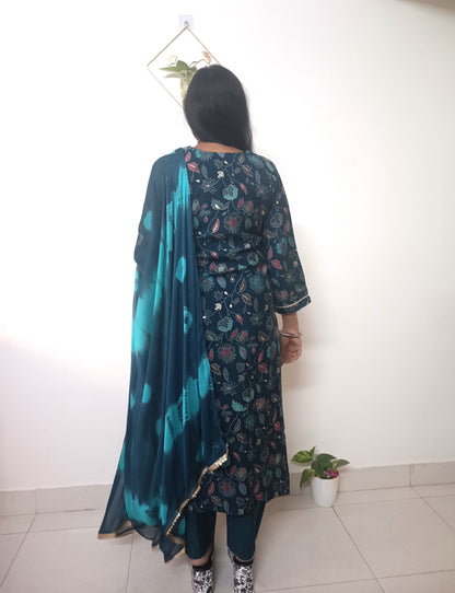Modal Silk Kurta Set