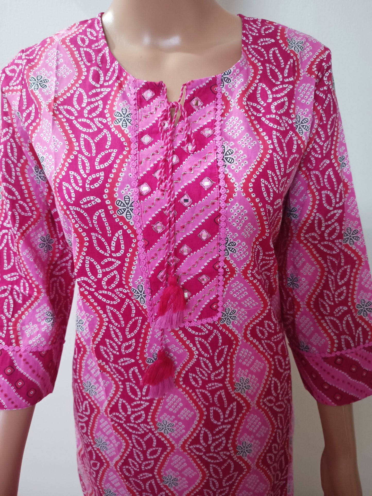 Bandhani Kurta