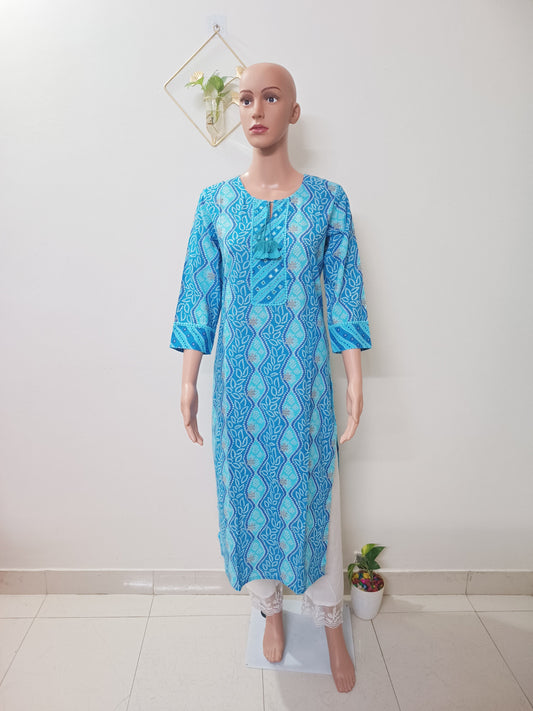 Bandhani Kurta