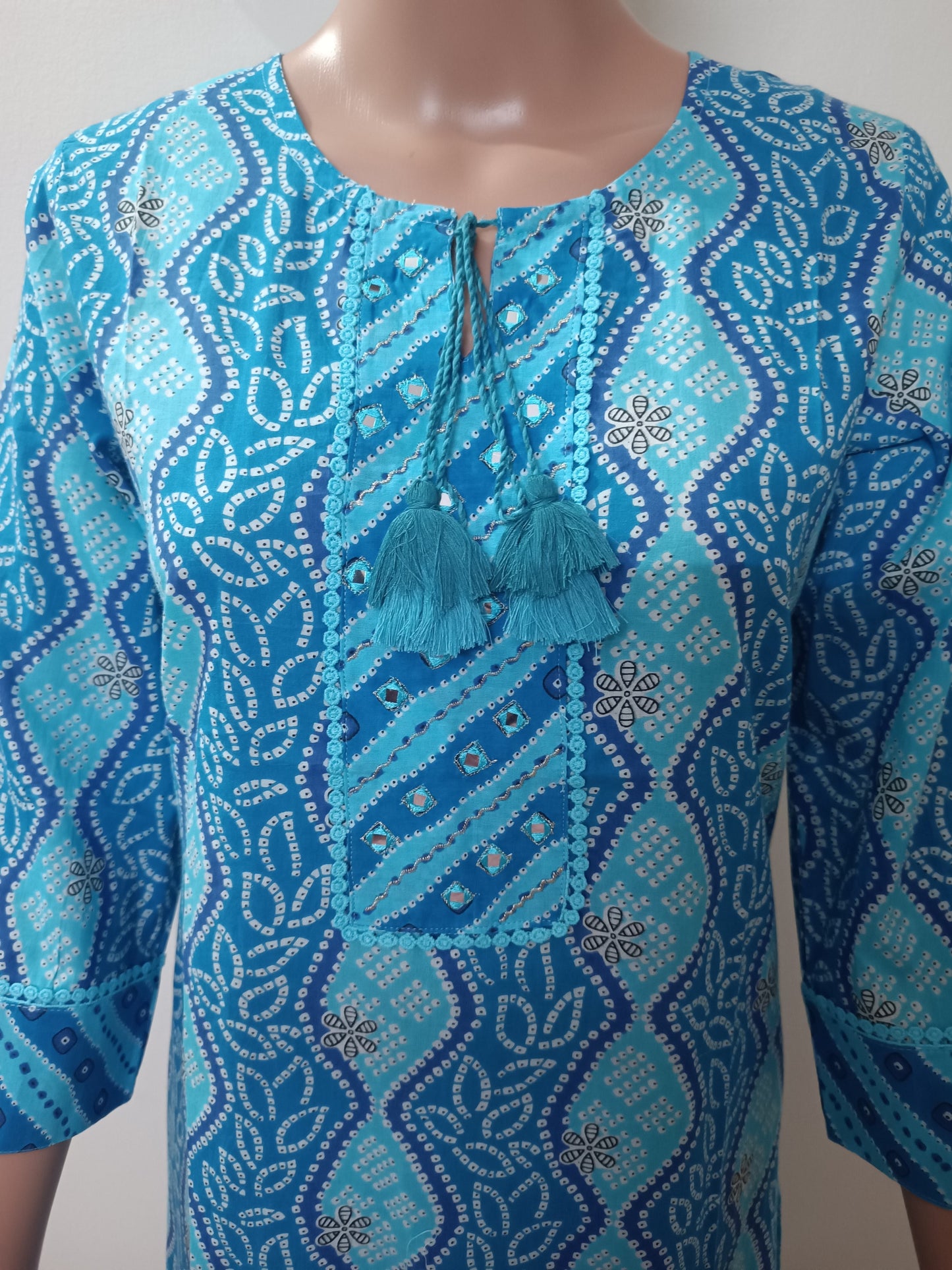 Bandhani Kurta