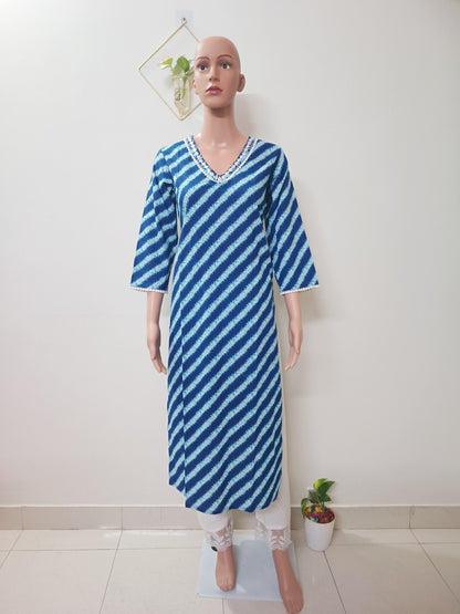 Cotton Straight Kurta