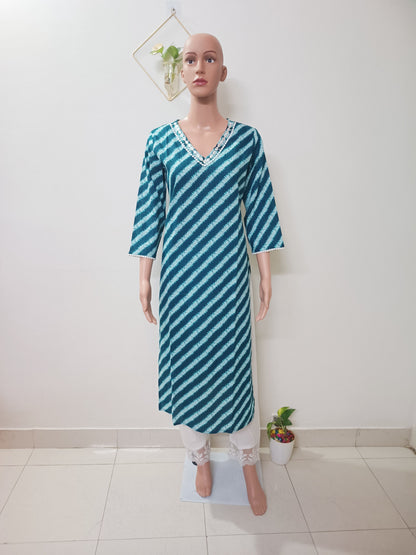 Cotton Straight Kurta