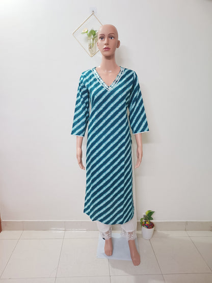 Cotton Straight Kurta