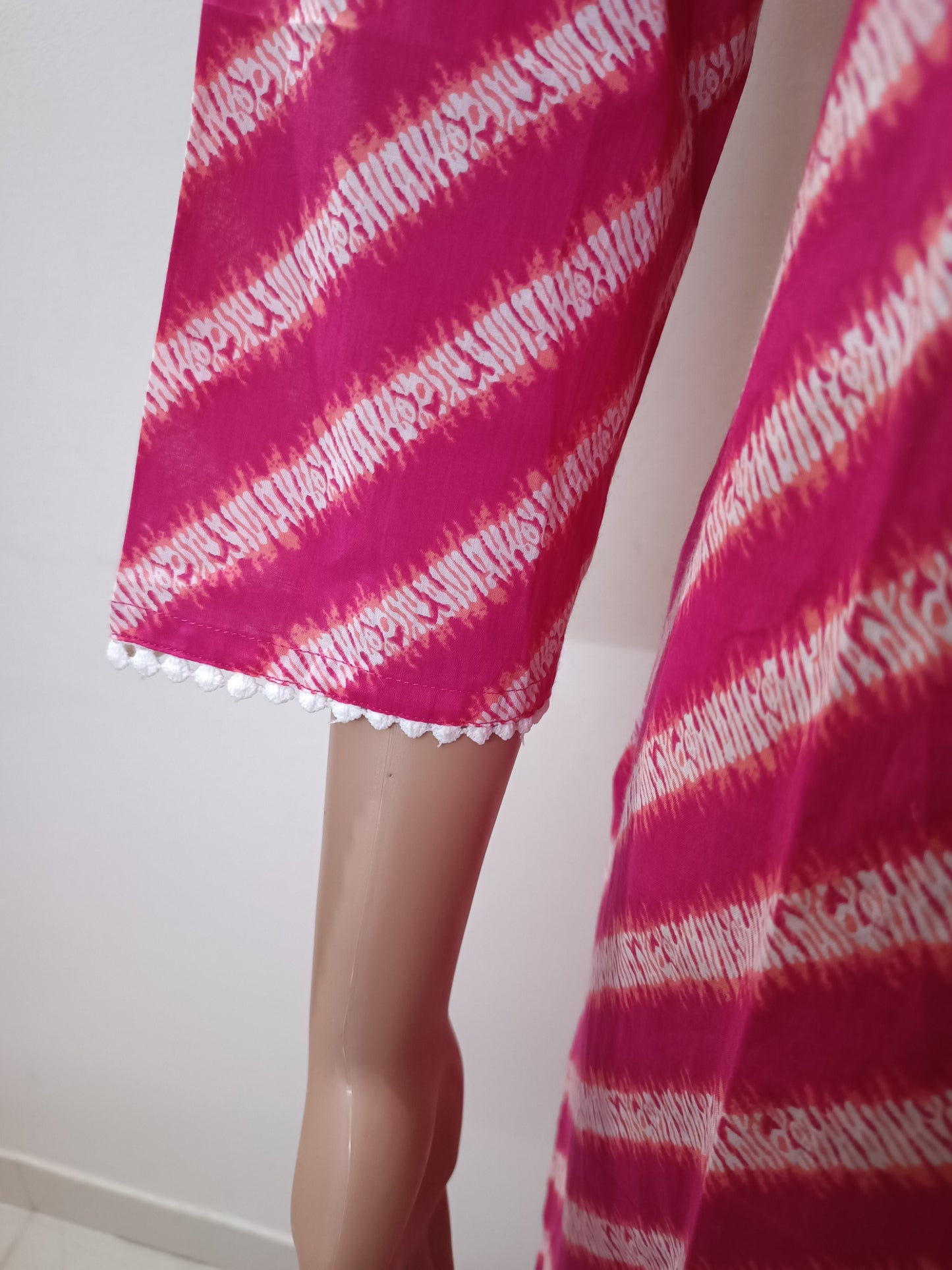 Cotton Shibori Straight Kurta