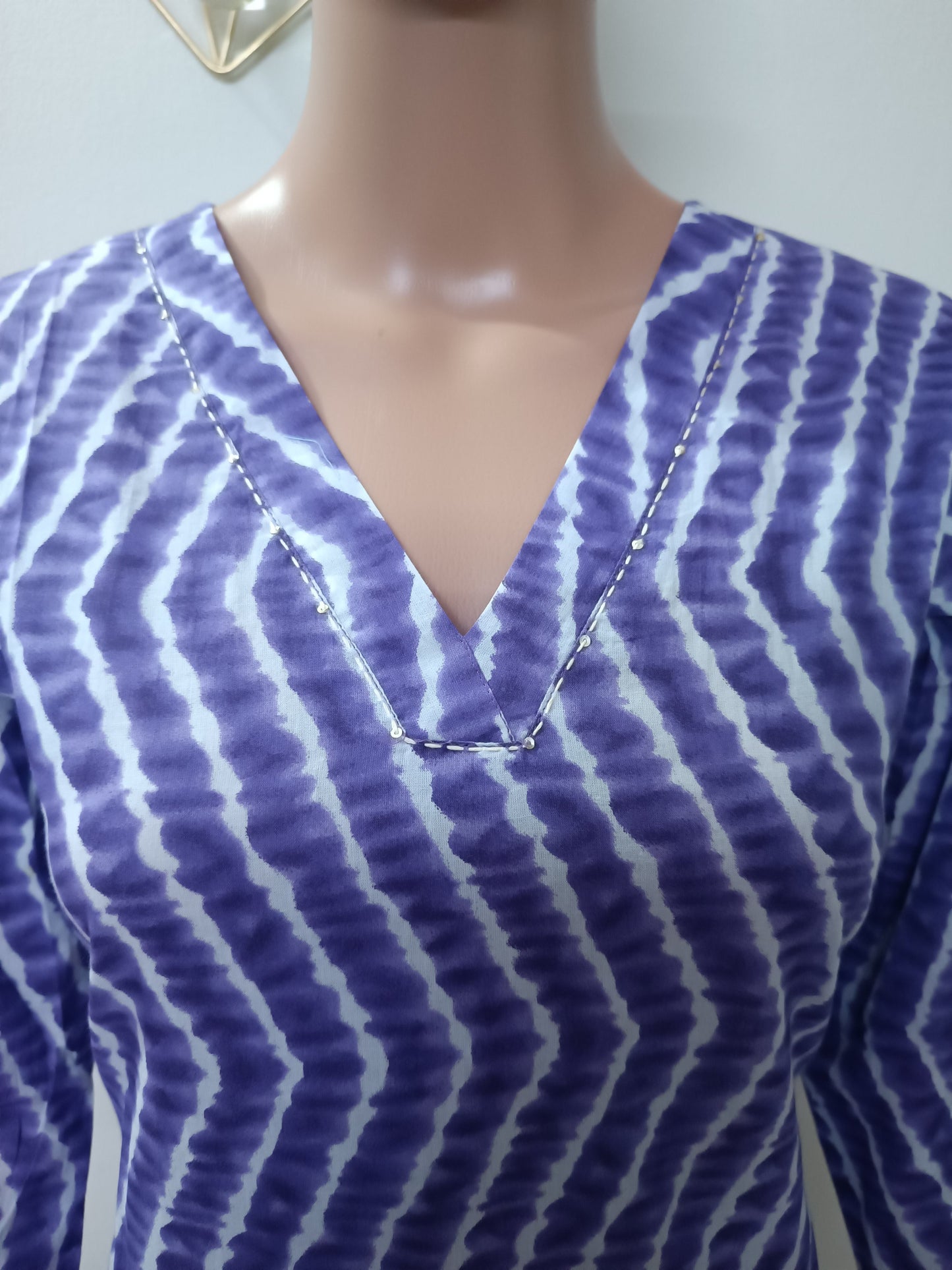 Cotton Shibori Kurta