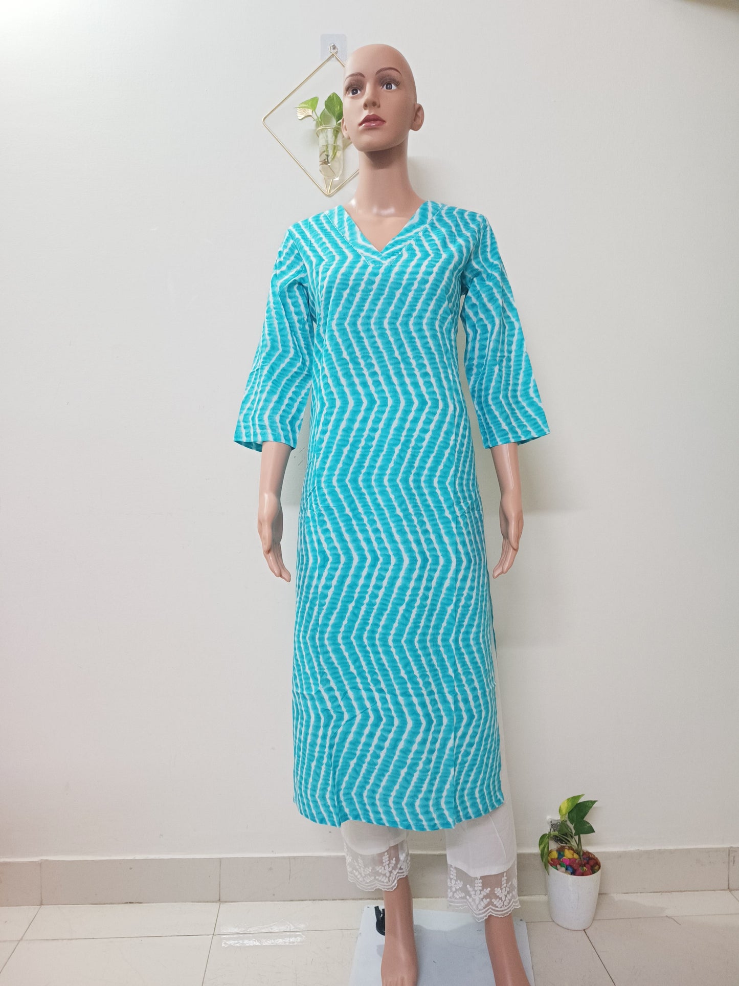 Cotton Shibori Kurta