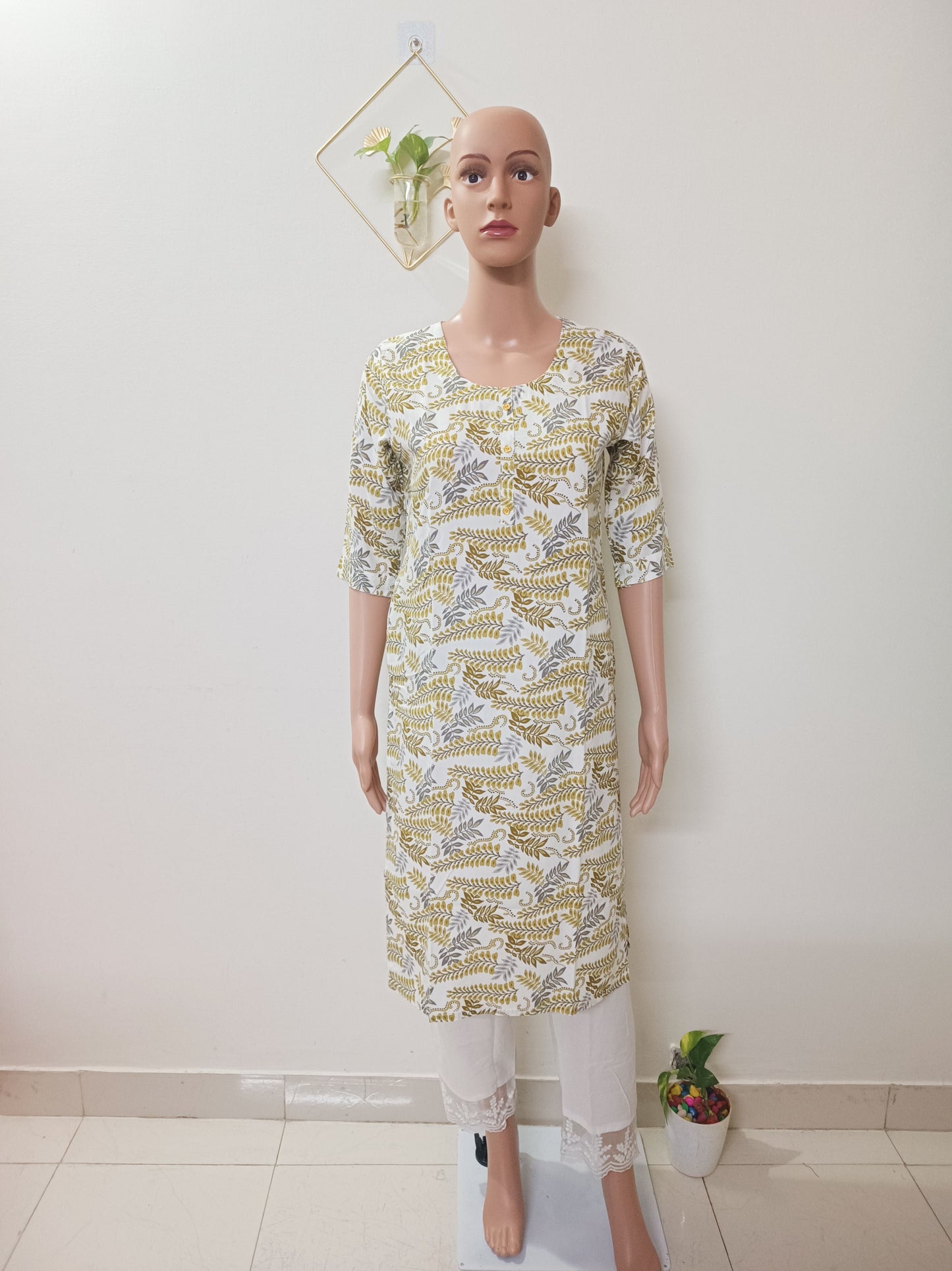 Cotton Straight Kurta