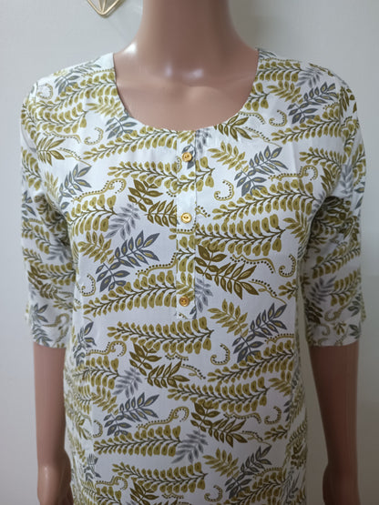 Cotton Straight Kurta