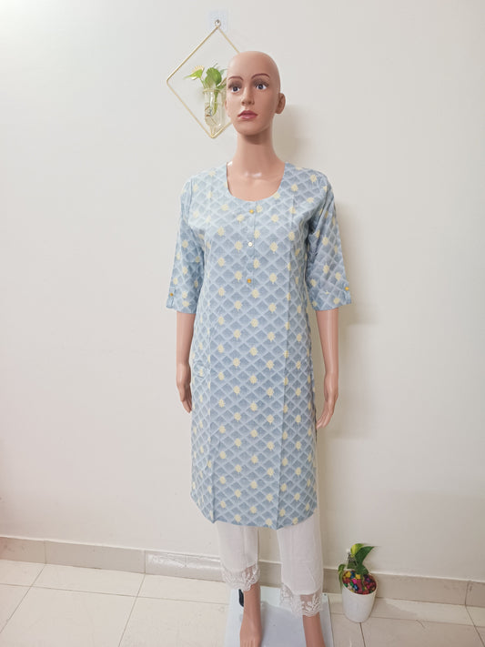Cotton Straight Kurta