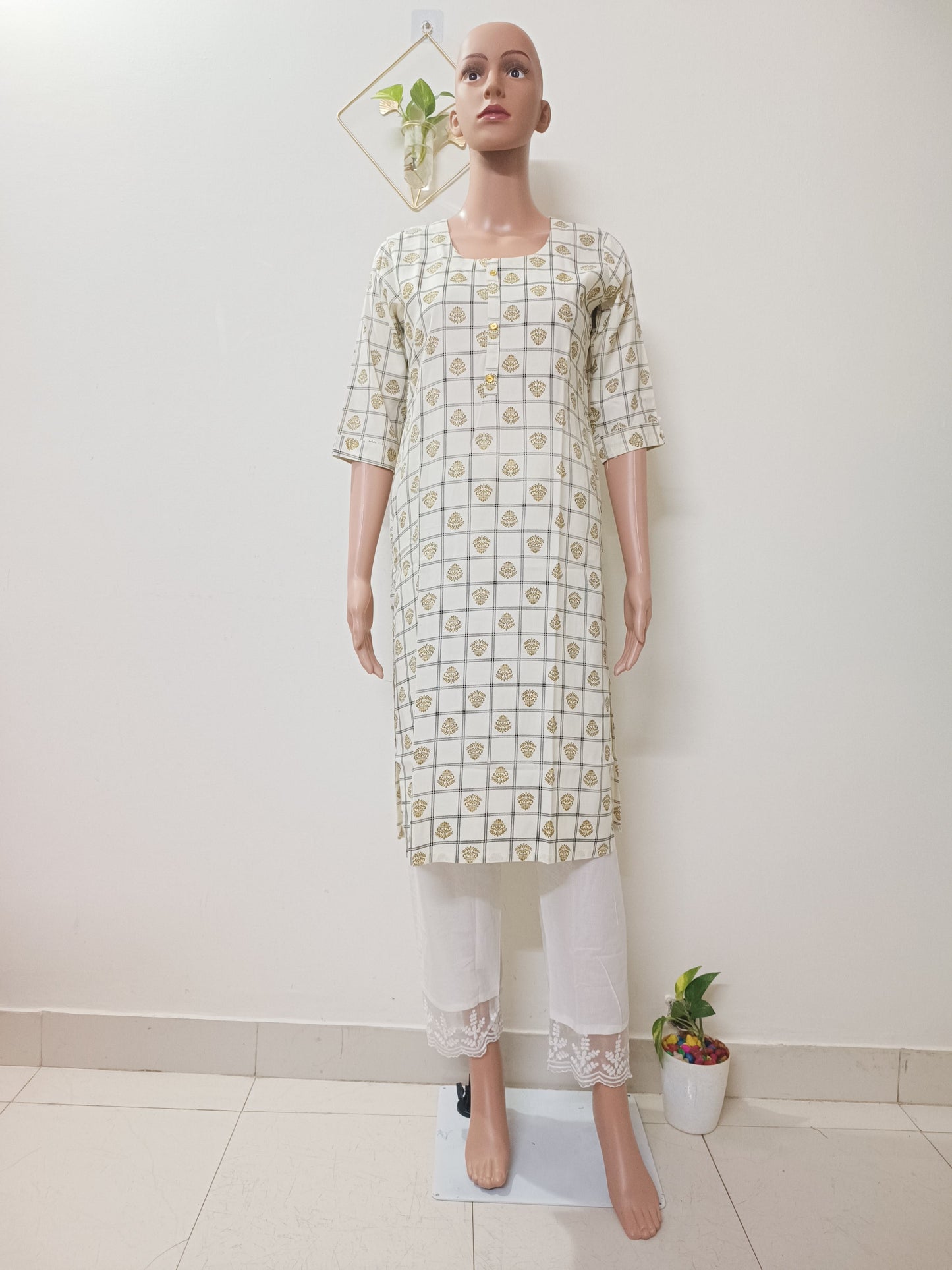 Cotton Straight Kurta