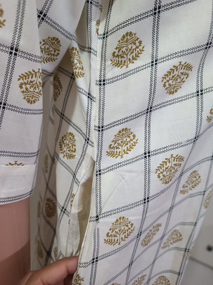 Cotton Straight Kurta