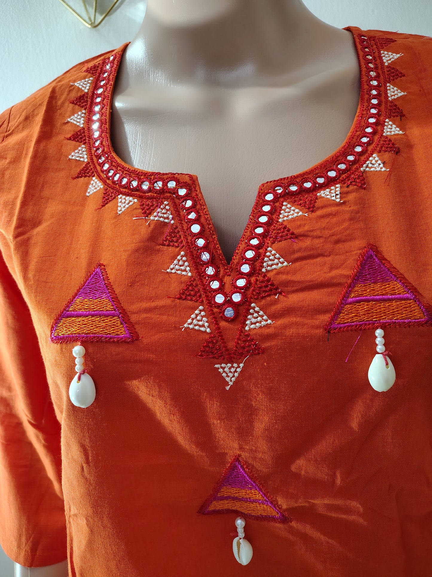 Embroidered Dupatta Set